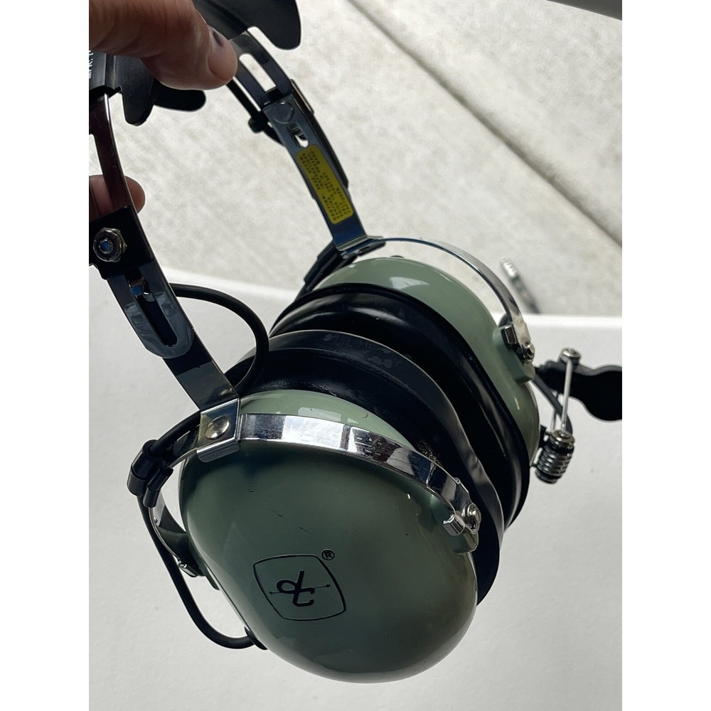 David Clark Aviation Headset Model H10-76 Untested